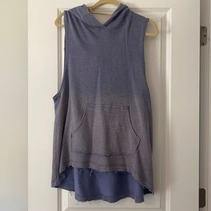 Free people sweatshirt faded pull over